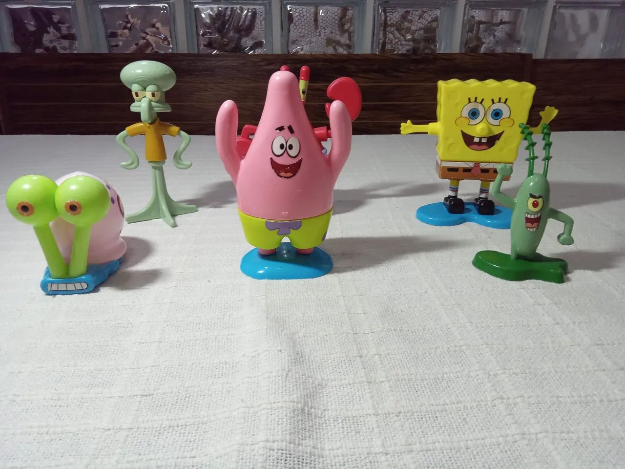 Coleção Burger King - Bob Esponja 6 bonecos