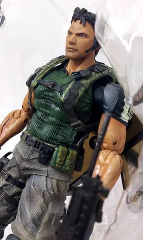 Play Arts Kai Resident Evil 5 Chris Redfield Original - Foto 2