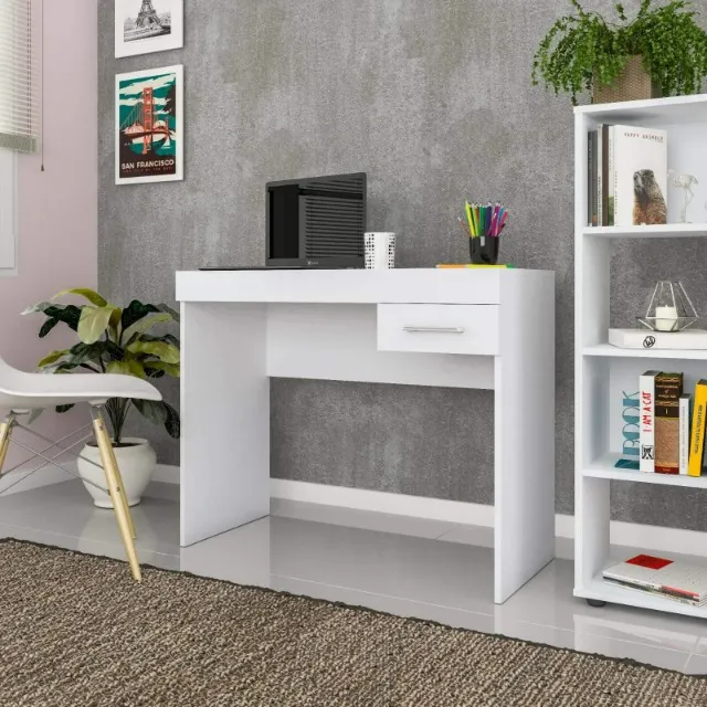 Escrivaninha Cooler Branco NOVO