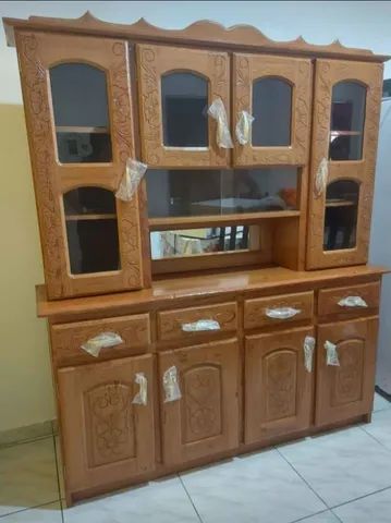 Armário de cozinha de madeira  - Foto 3