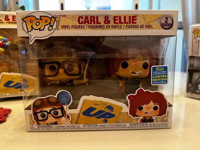 Funko Pop Disney Pixar - Up Carl & Ellie 2 Pack (Summer Convention 2019) ( Vaulted) - Hobbies e coleções - Jaguaribe, Osasco 1280308223