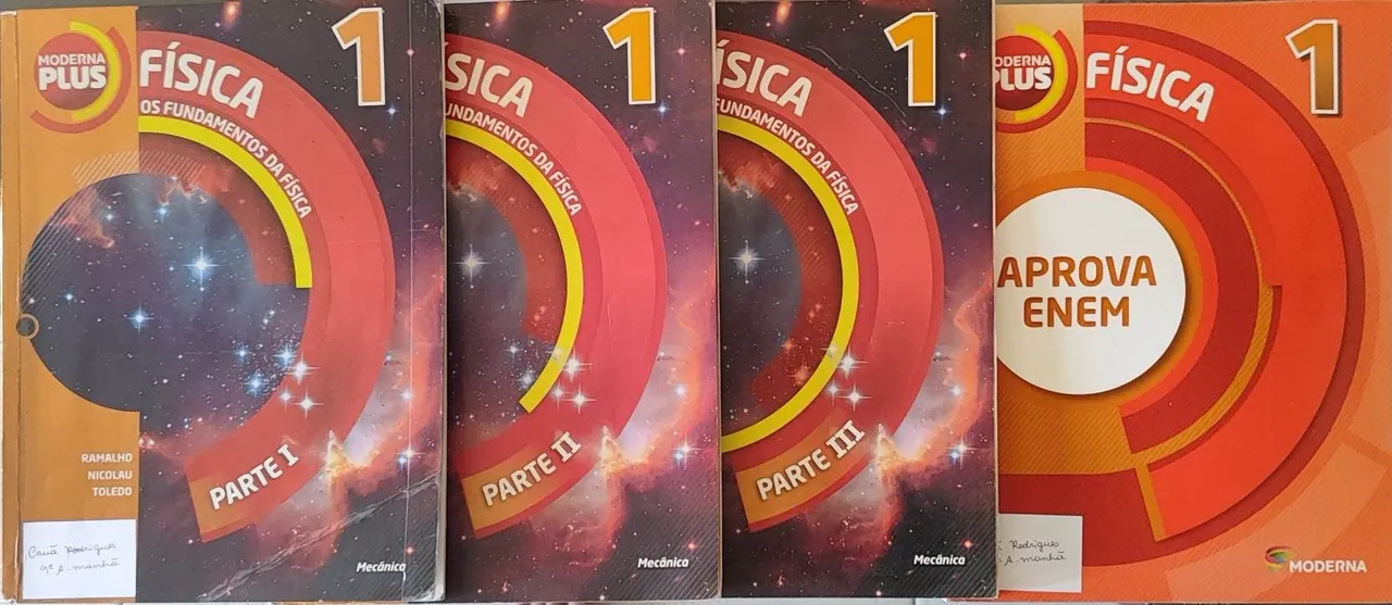 Livros Fundamentos da Física - 1º Ano