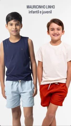 Short Linho Infantil e Juvenil  - Foto 2