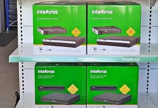 DVR Intelbras de 4, 8 ou 16 canais