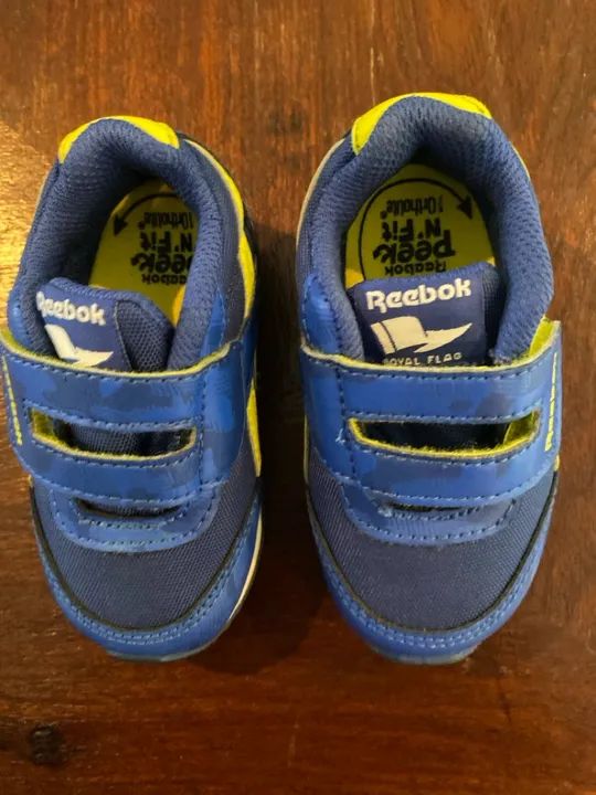 Tênis Reebok Infantil - Novo - Tamanho 18 - Foto 3