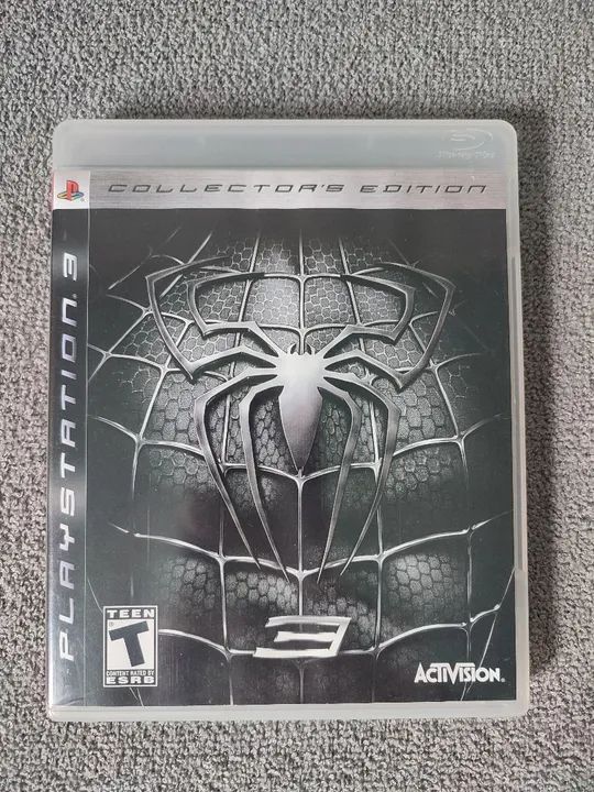 Spider-Man 3 Collector's Editon PS3 Jogo Raro! SpiderMan 3, Homem Aranha 3 - Frete Grátis 