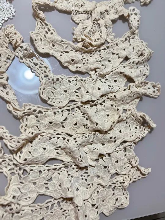 37 Renda para artesanato - aplicação em camisas em  - Foto 5