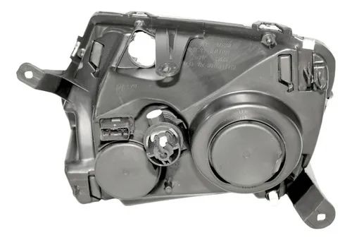 Farol Renault Duster 2012 2013 2014 2015 Mascara Negra Par - Foto 7
