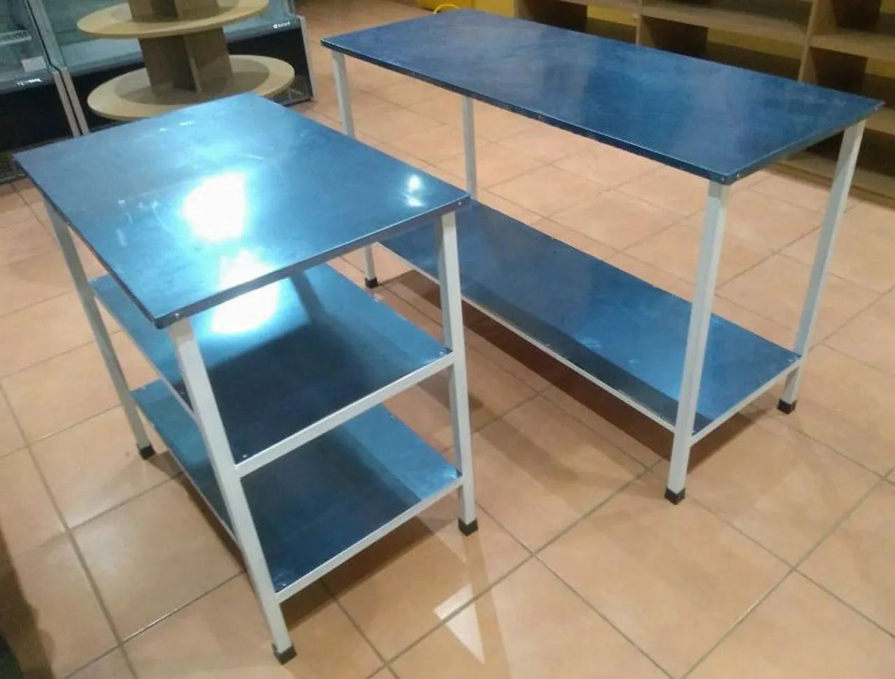 Fabricação própria - mesas de aço inox 