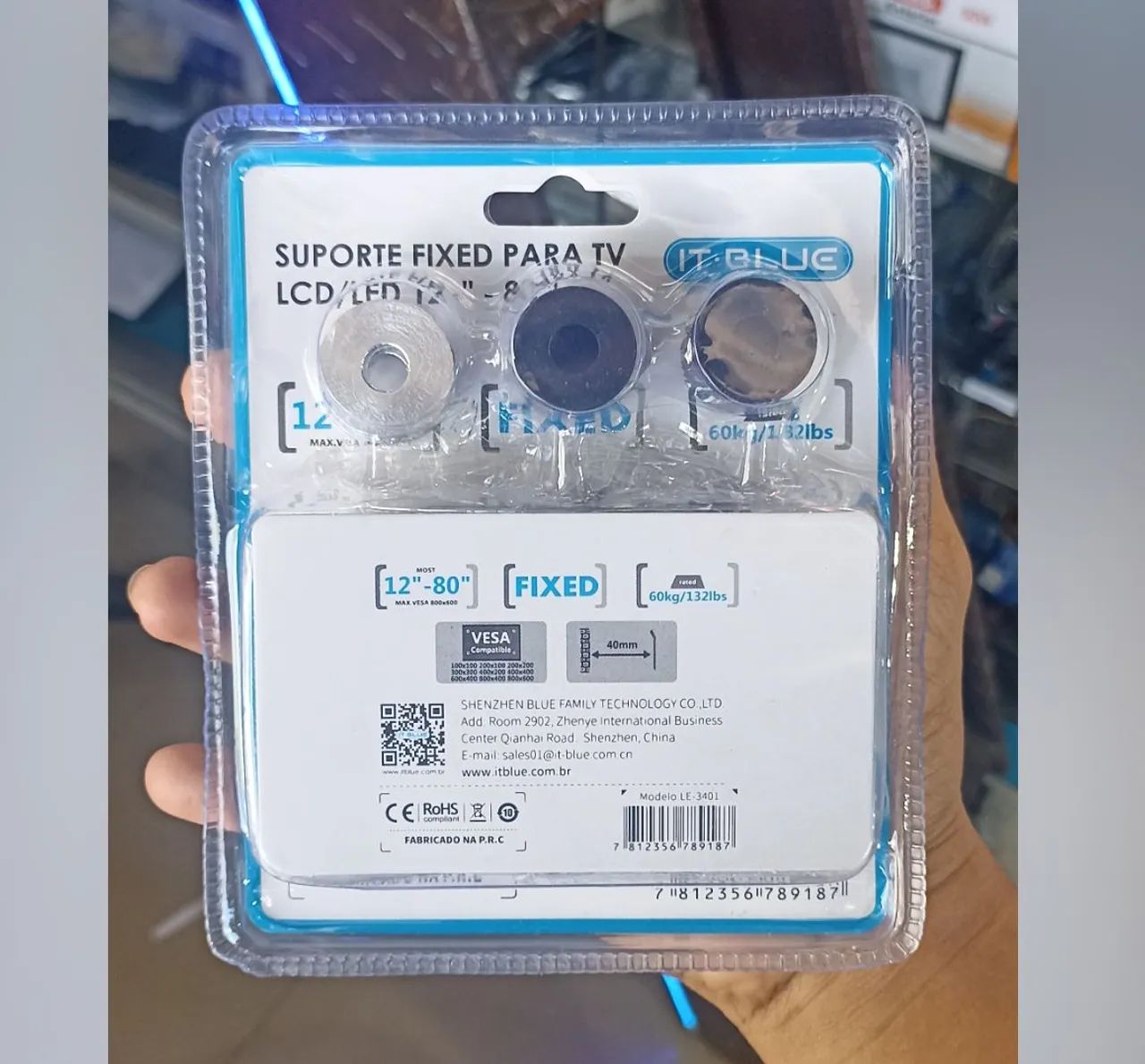 Suporte fixo para TV ((honestidade e qualidade é aqui distribuidora JK Eletrônicos) - Foto 2