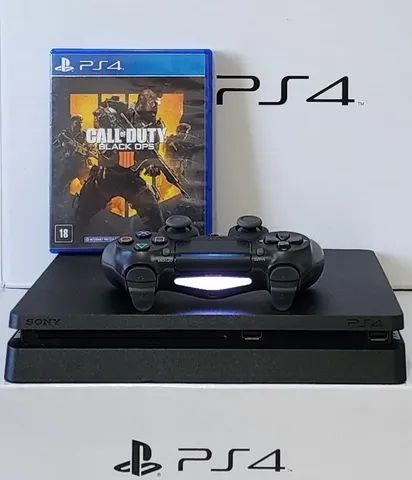 PS4 Slim 1TB +  GARANTIA. Temos Loja Física! Brinde CALL OF DUTTY