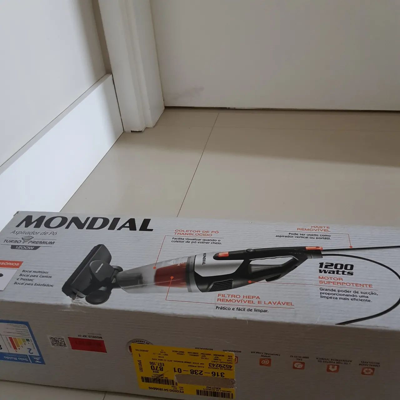 Aspirador vertical mundial original  - Foto 5