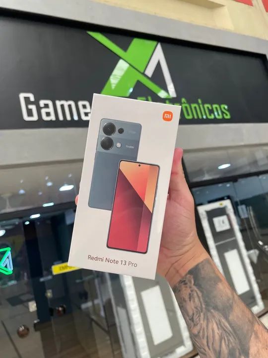 Xiaomi redmi note 13 pro 256gb novo - entrego 