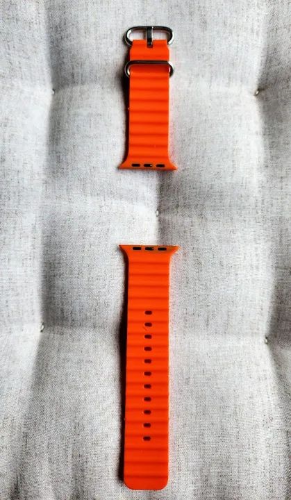 Pulseira para Apple Watch Ultra ou similares - Laranja