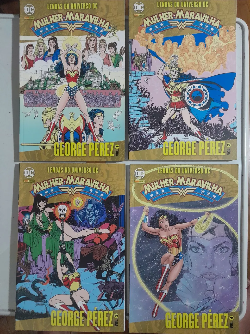 Lendas do Universo DC - Mulher Maravilha - Coleção completa