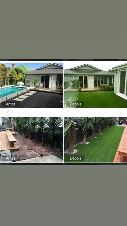 Grama Sintética para Jardim - Foto 5