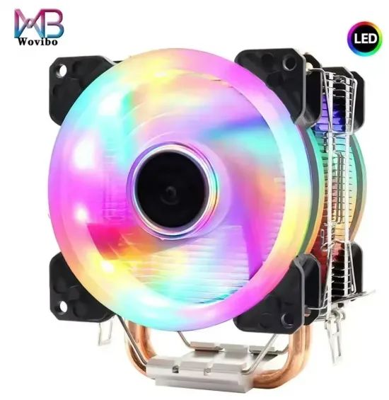 Ventilador de refrigeração eficiente 3pin do refrigerador da cpu para intel lga 1150 1151  - Foto 4