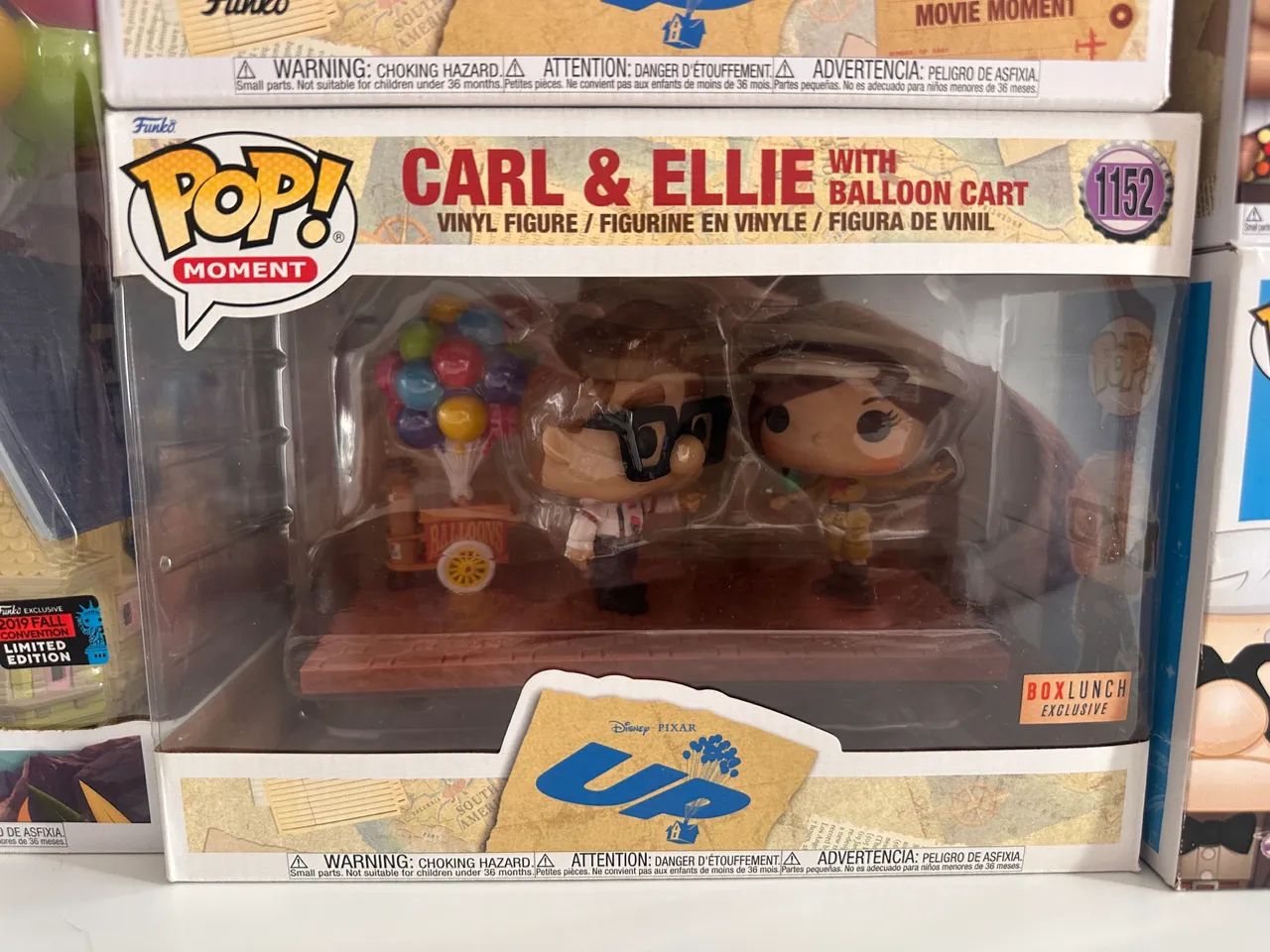 Funko Up- Carl e Ellie - Balloon cart