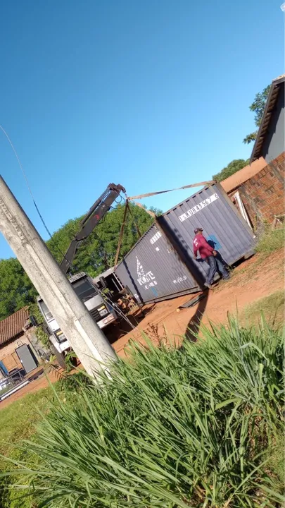 Contêiner Marítimo para Obras