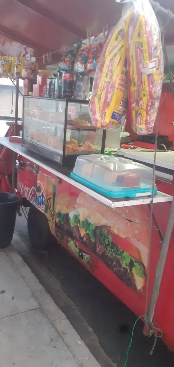 Kombi de lanche food truck