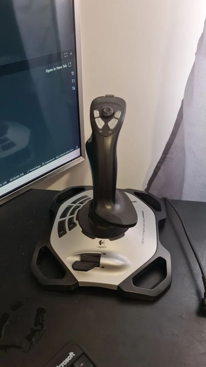 Joystick Manche Logitech Extreme 3D Pro X3D - Foto 2