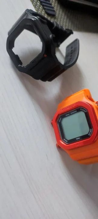 Relógio Digital Masculino Laranja(Champion Yot) - Foto 5