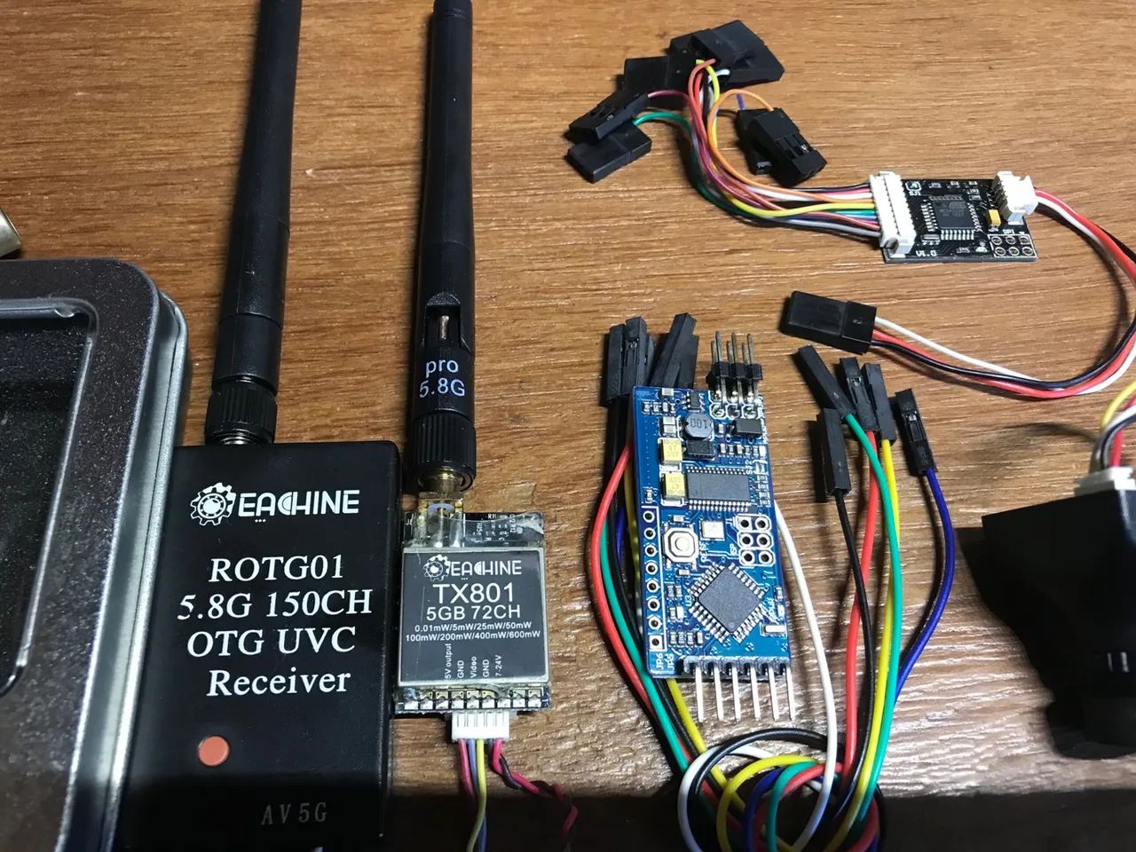 Drone F450 com rádio GPS e acessorios - Foto 4