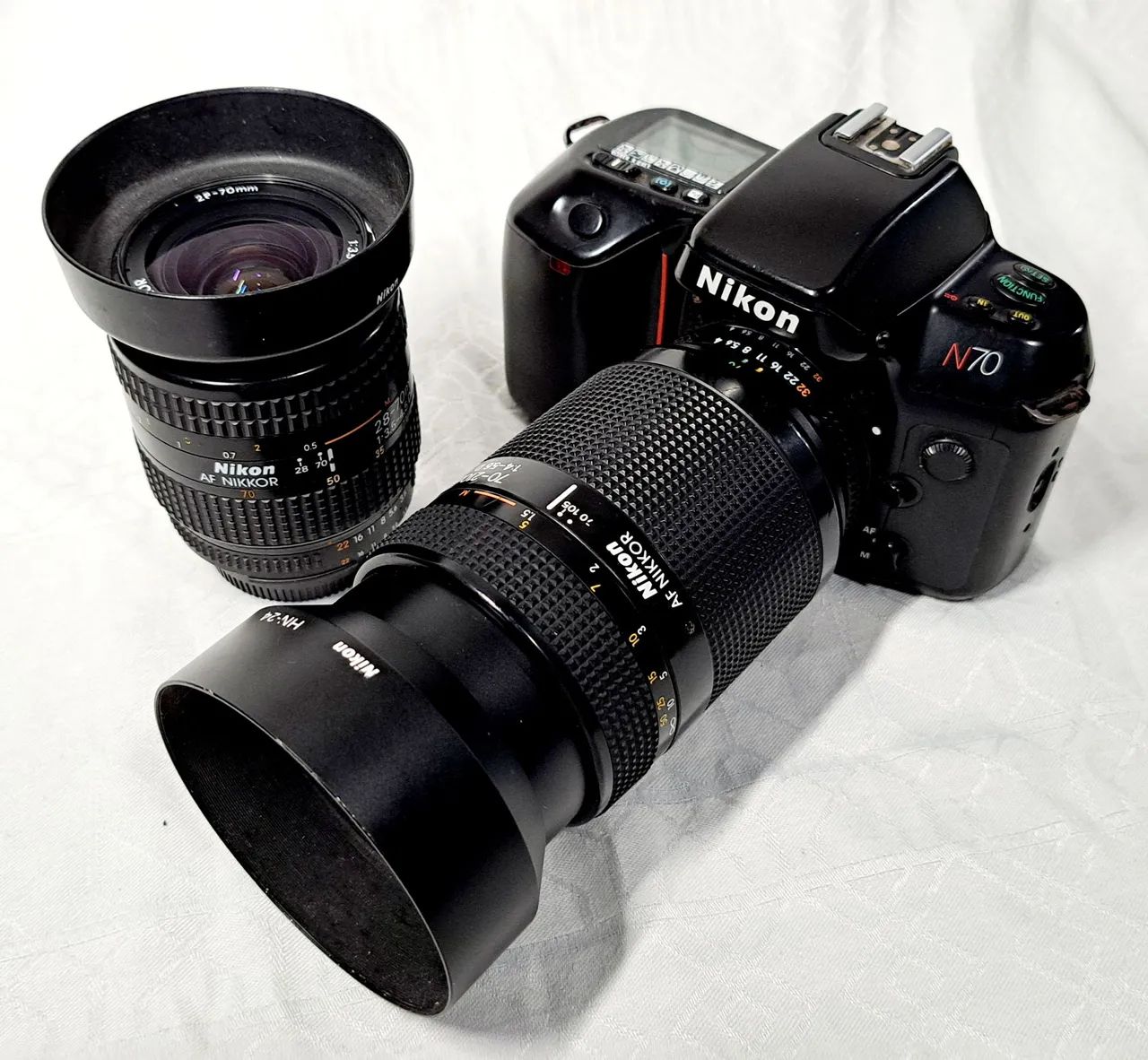 Câmera Nikon N70 com 2 Zooms Nikon Originais - Foto 2