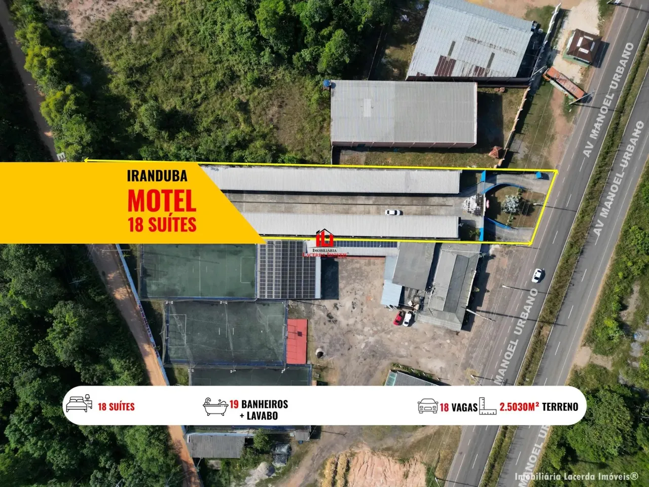 Pousada Iranduba com 18 quartos em Centro - Iranduba - AM