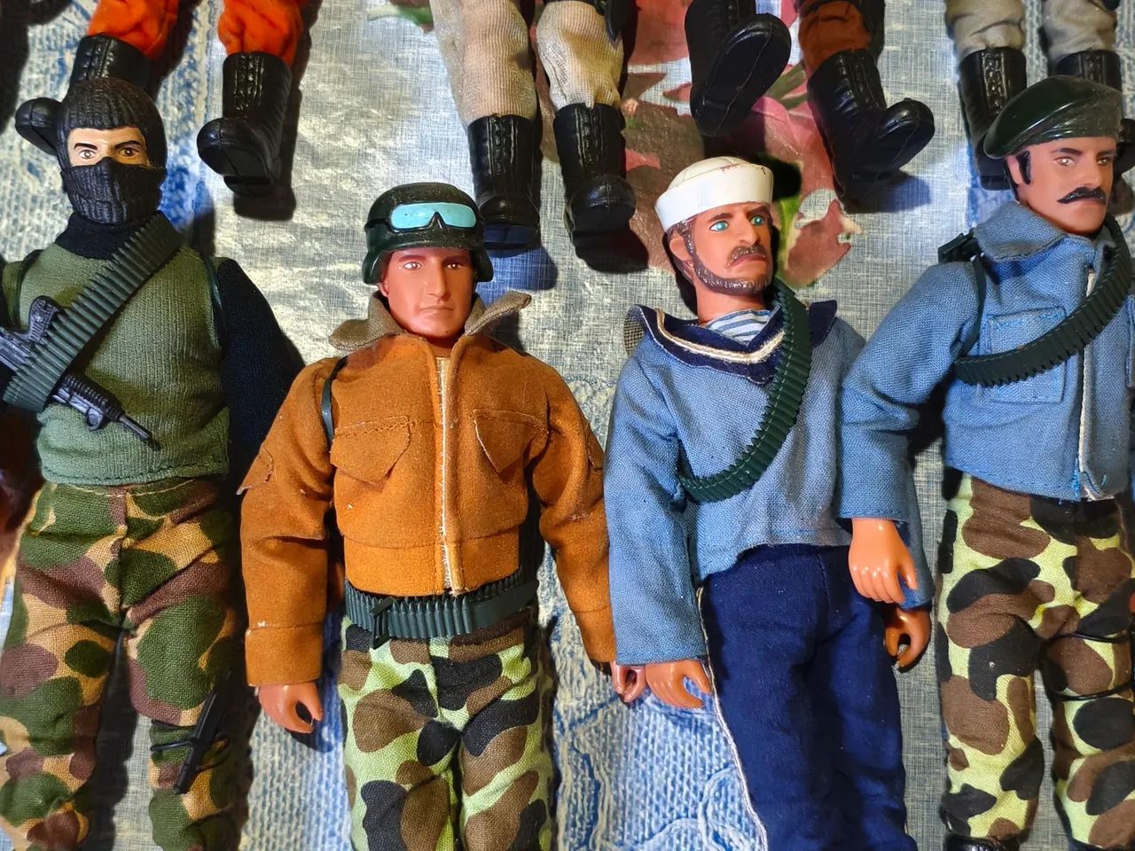 Coleção bonecos gi Joe Falcon com roupas e acessórios  - Foto 3