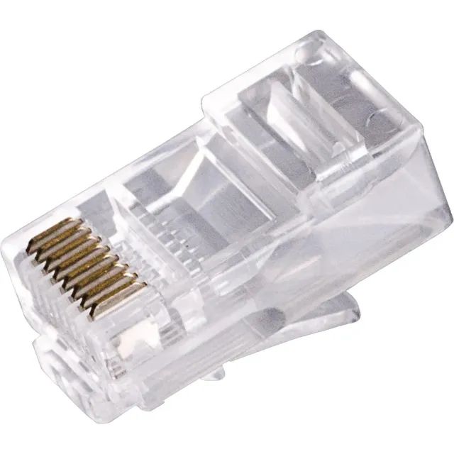 Conector Macho CAT5E RJ45 201 Fortrek - WZetta  - Foto 5