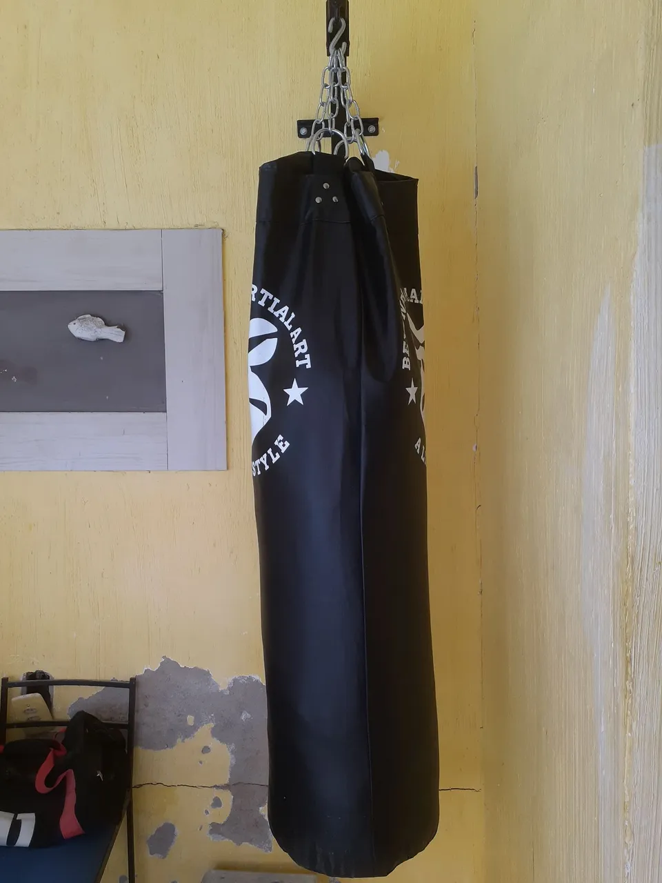 Saco de Boxe Profissional - Treino Completo + Suporte
