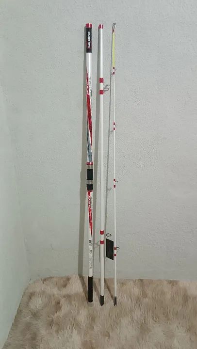 Vara de pesca 4,20m nova 