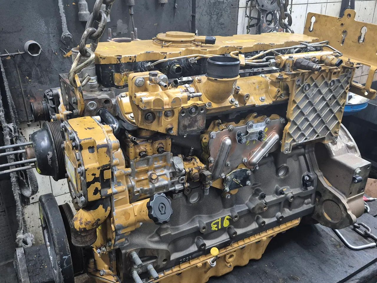 Motor Caterpillar C7.1   std usado - Foto 4