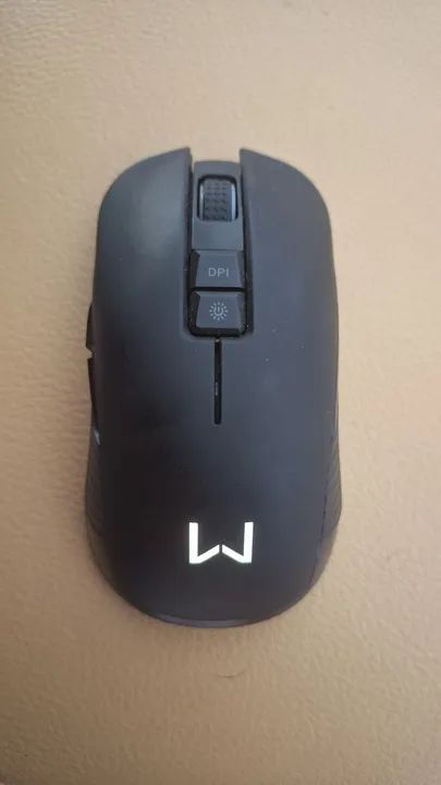 Mouse Gamer Wireless M - Com bateria interna.