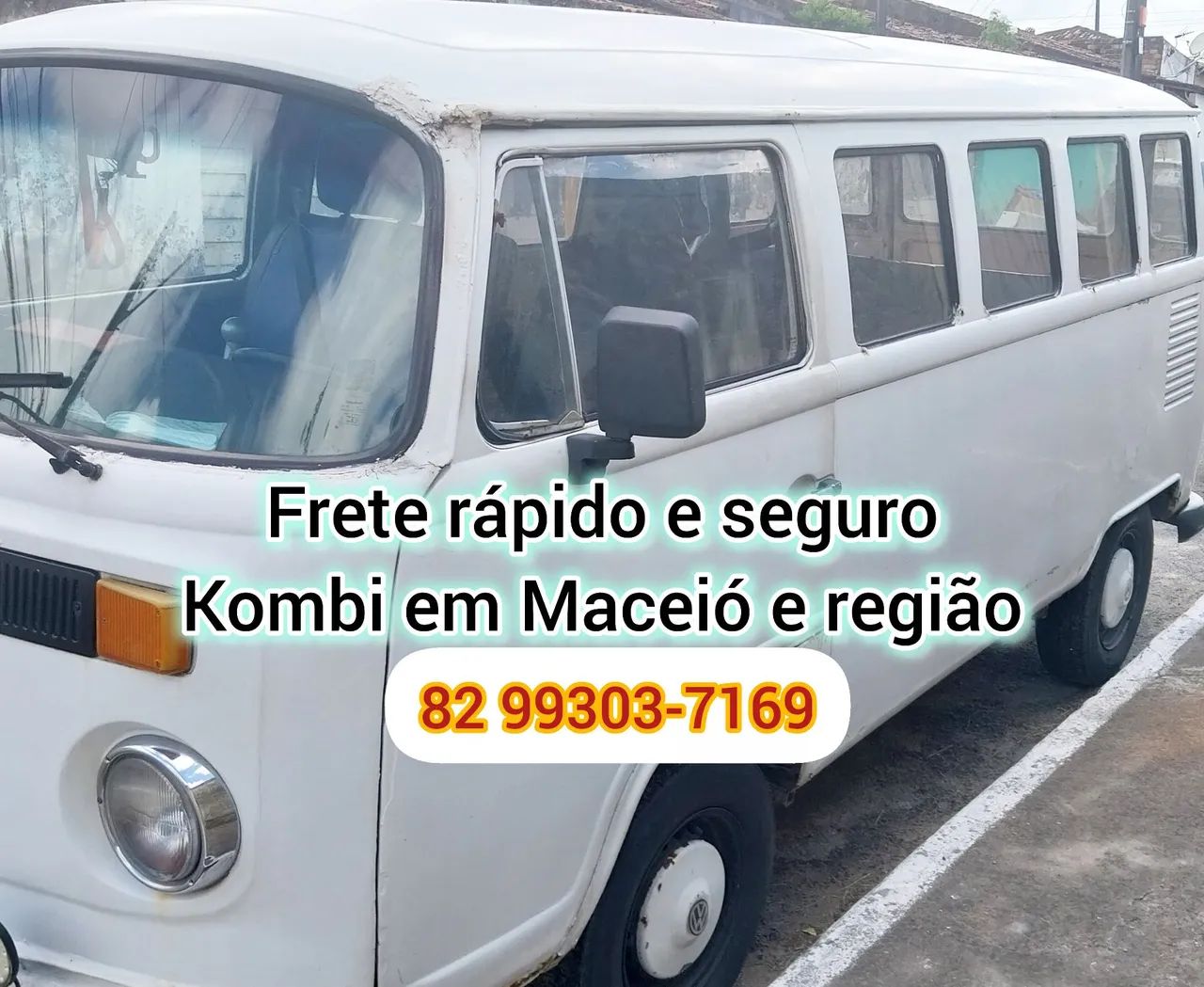 Frete rápido e seguro - Kombi em Maceió e região