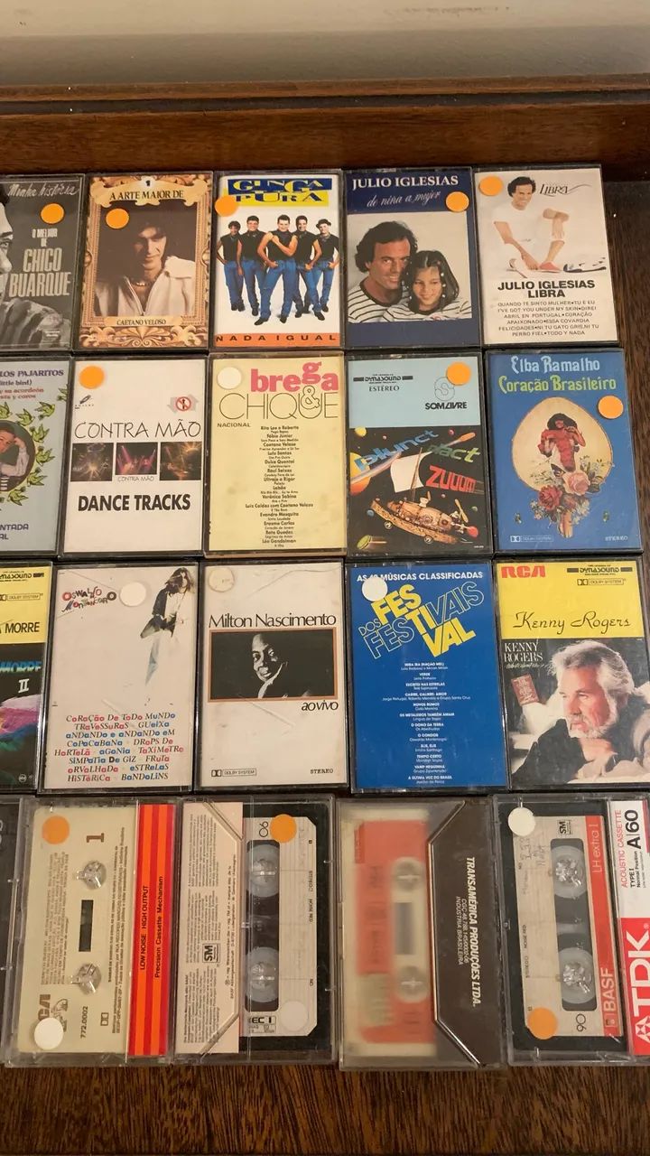 Fitas de cassete64962164376195120