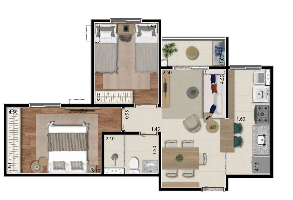 Apartamento em Rio Preto 