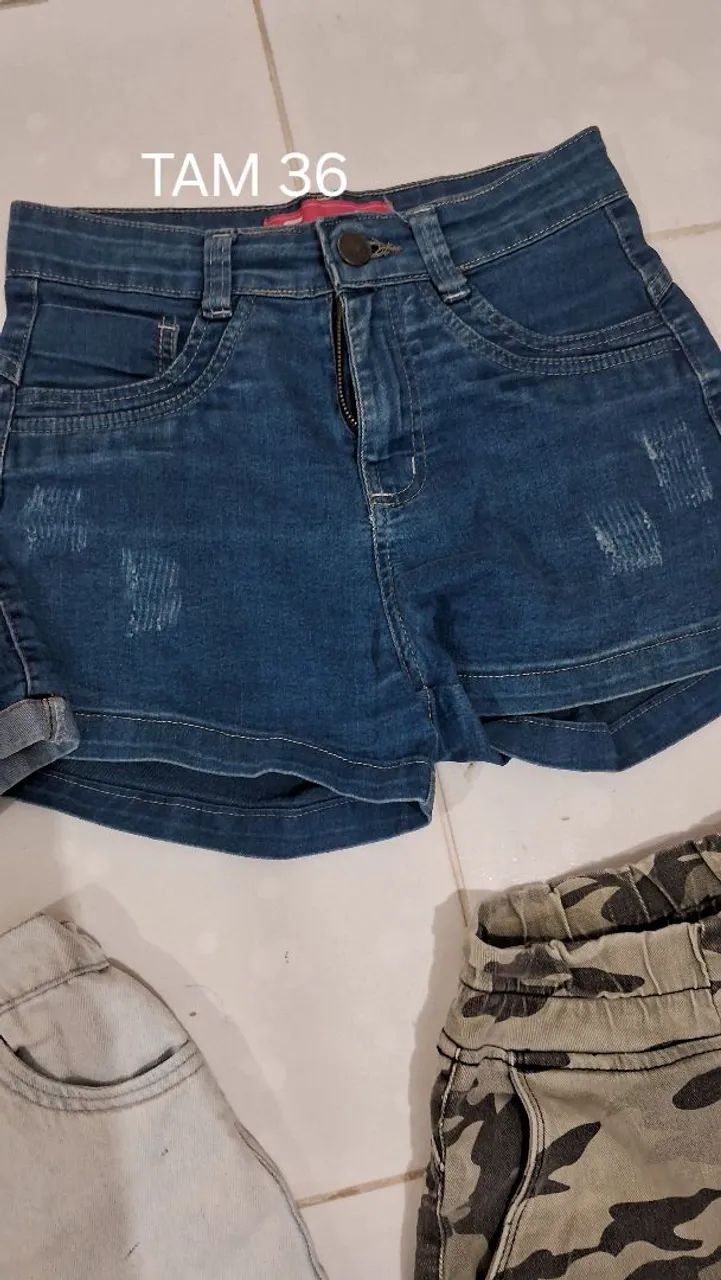 Shorts Jeans Sortidos - Feminino - Foto 5