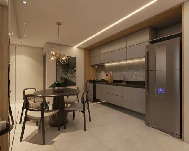 Apartamento com 2 dormitórios no bairro do Bancários próximo ao Parque das 3 ruas - Foto 2