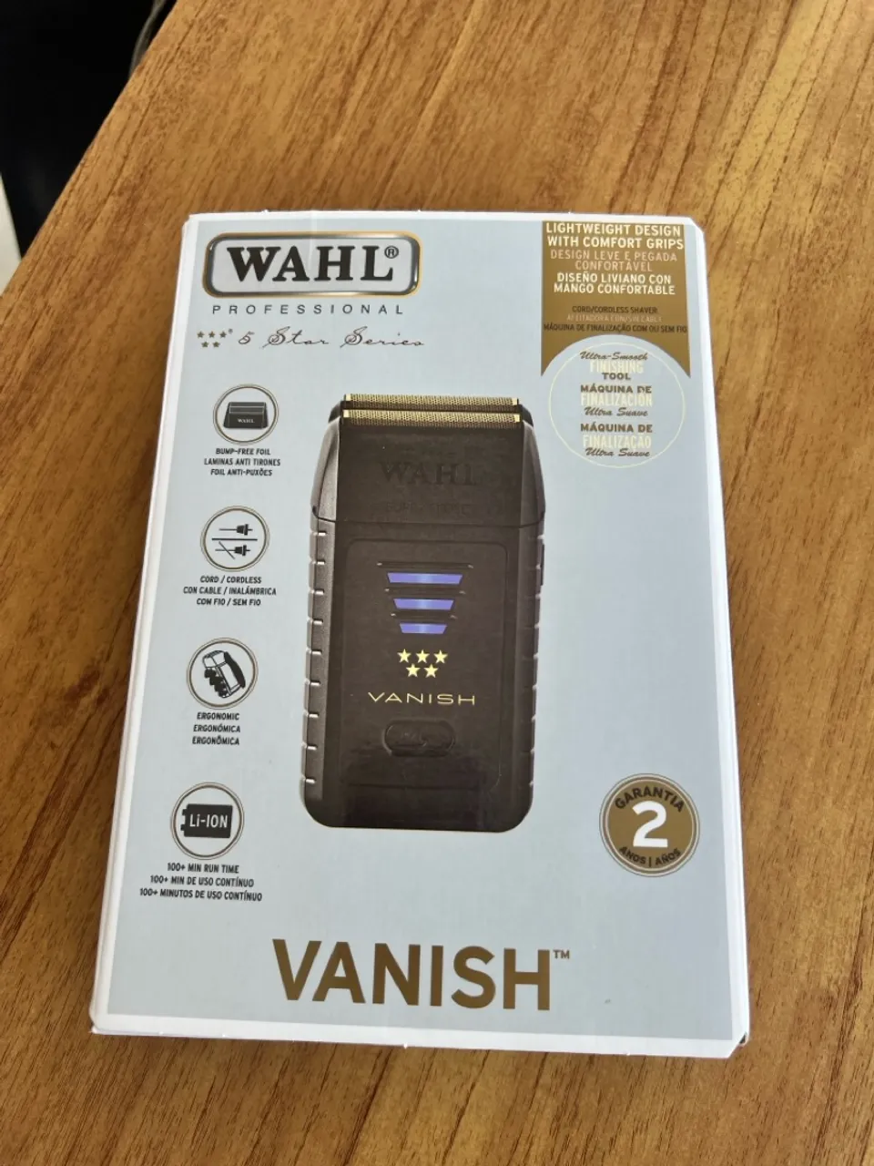 Barbeador Elétrico Profissional Wahl Vanish