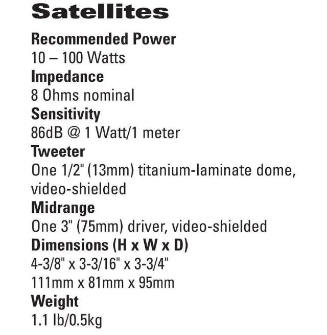 Par de caixas satélites passivas JBL 145SAT - Foto 4