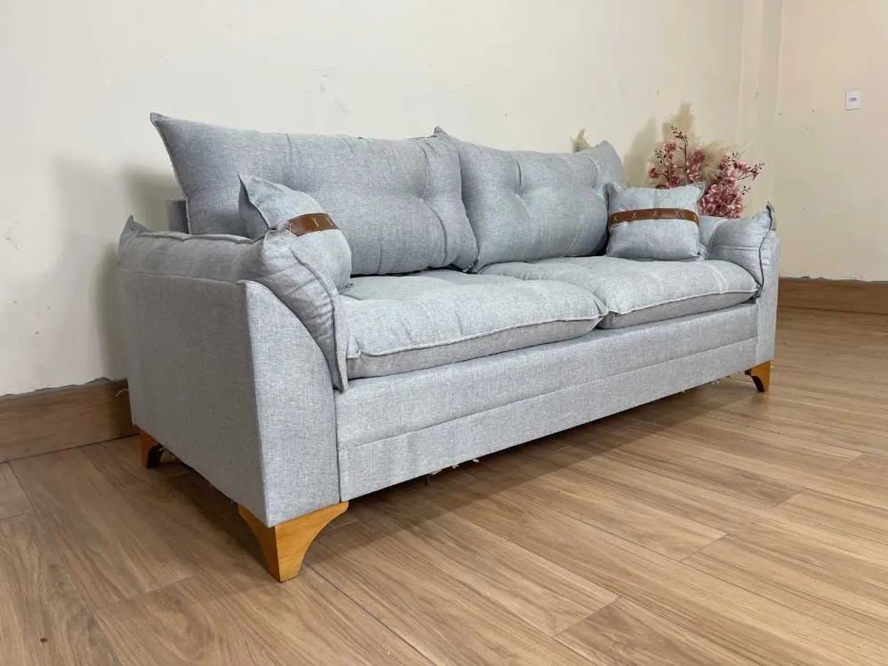 Sofá Living 3 lugares México 2.00m- Produto Novo  - Foto 2
