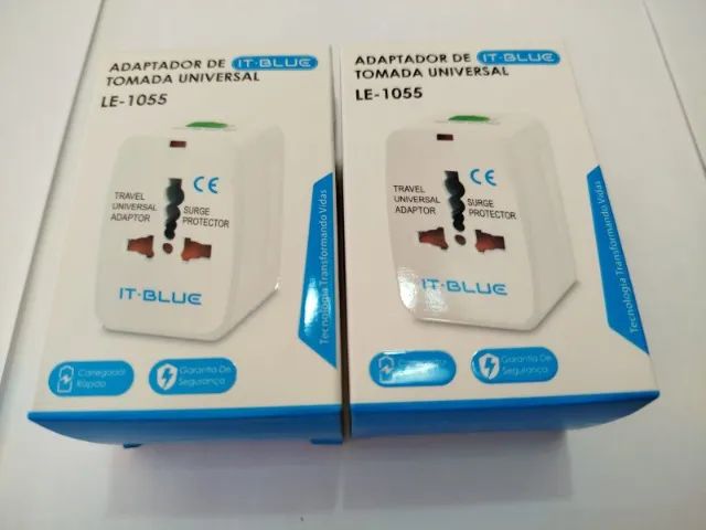 Adaptador Europeu universal de tomada para diversos Paises (Jk Eletrônicos) - Foto 2
