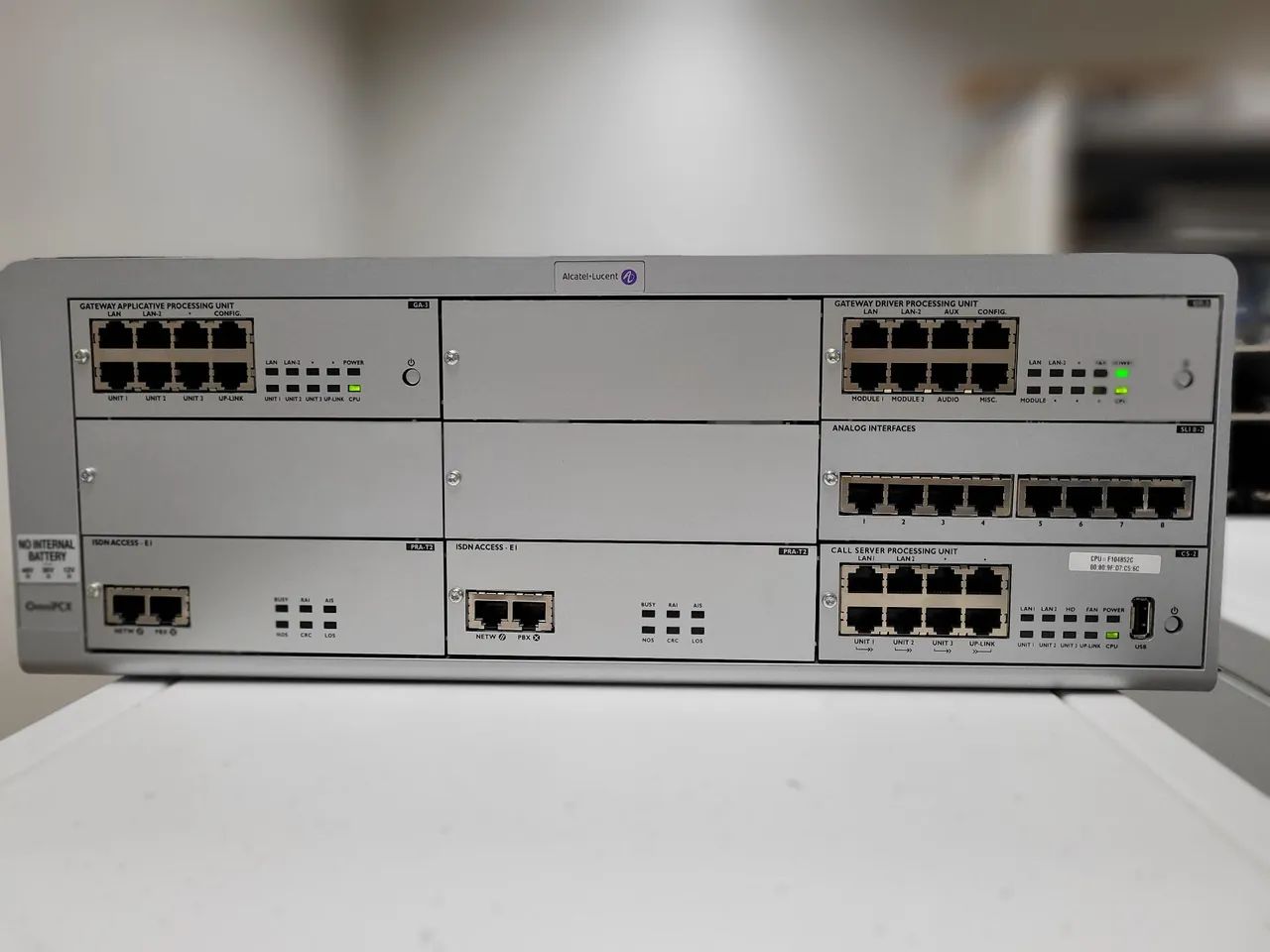 Central Telefônica Alcatel-Lucent