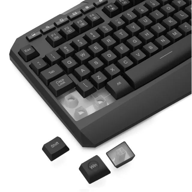 Teclado Gamer Wireless K503-KS Harpe Redragon - Foto 4