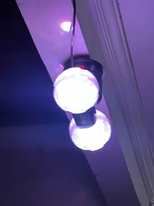 Globo giratório com luz led - Foto 2