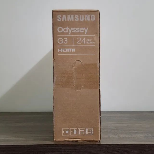 Monitor Gamer Samsung Odyssey G30 24" FHD 144Hz 1ms - Novo, Lacrado, Nota Fiscal, Garantia - Foto 2