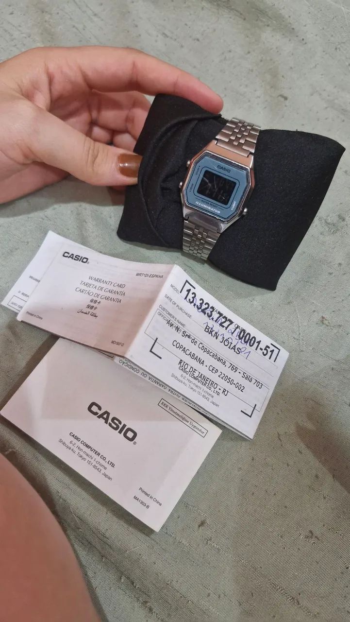 Relógio Casio Original Vintage Feminino