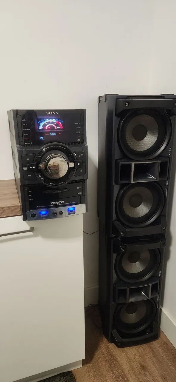 Mini System Sony Genezi MHC-GT111 Completo